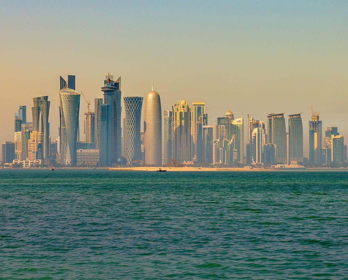 Aesthetic Doha Cityscape