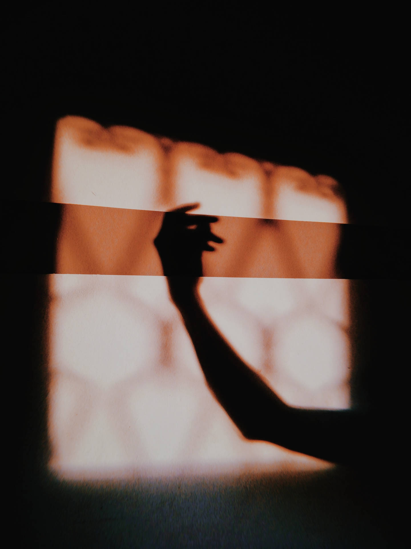 Aesthetic Dramatic Hand Shadow Background