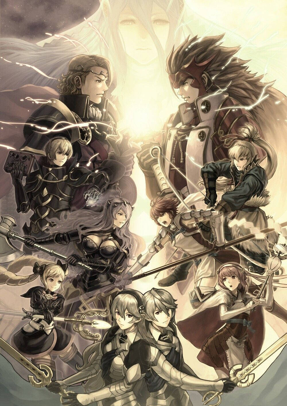 Aesthetic Fire Emblem Fictional Heroes Background