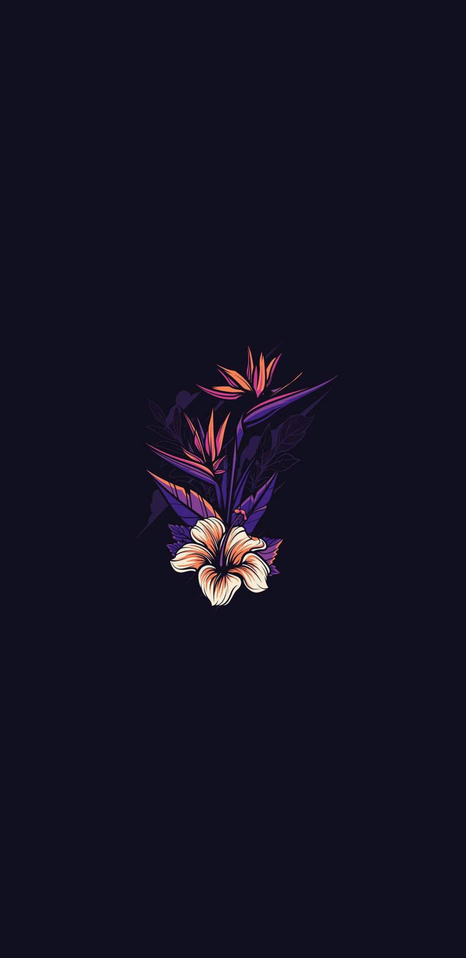 Aesthetic Flower 2k Amoled Background