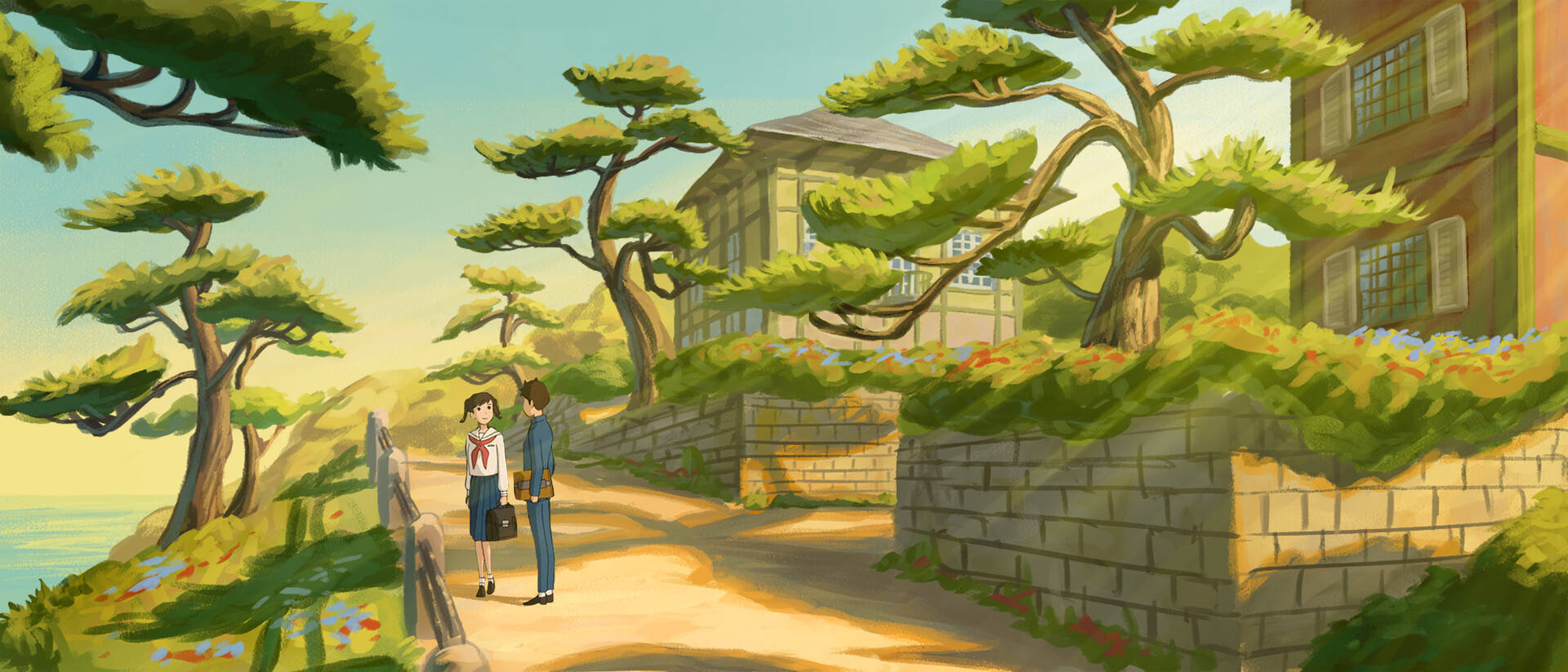 Aesthetic From Up On Poppy Hill Background