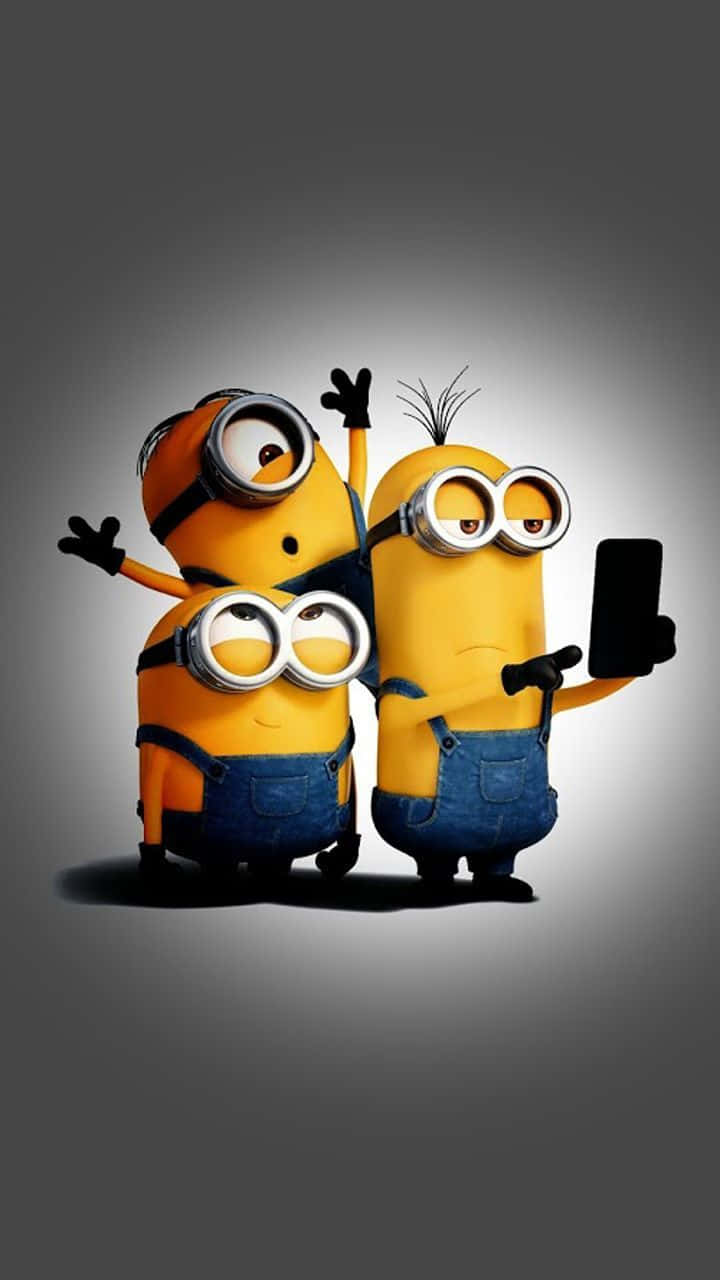 Aesthetic Funny Phone Minions Background