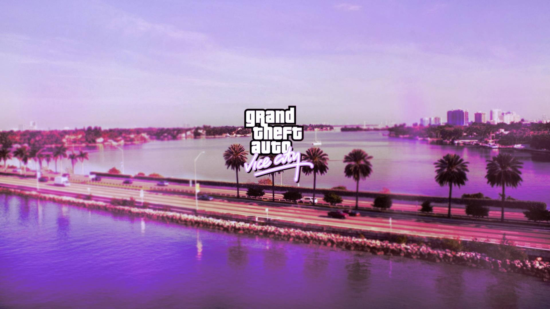 Aesthetic Grand Theft Auto Vice City Background