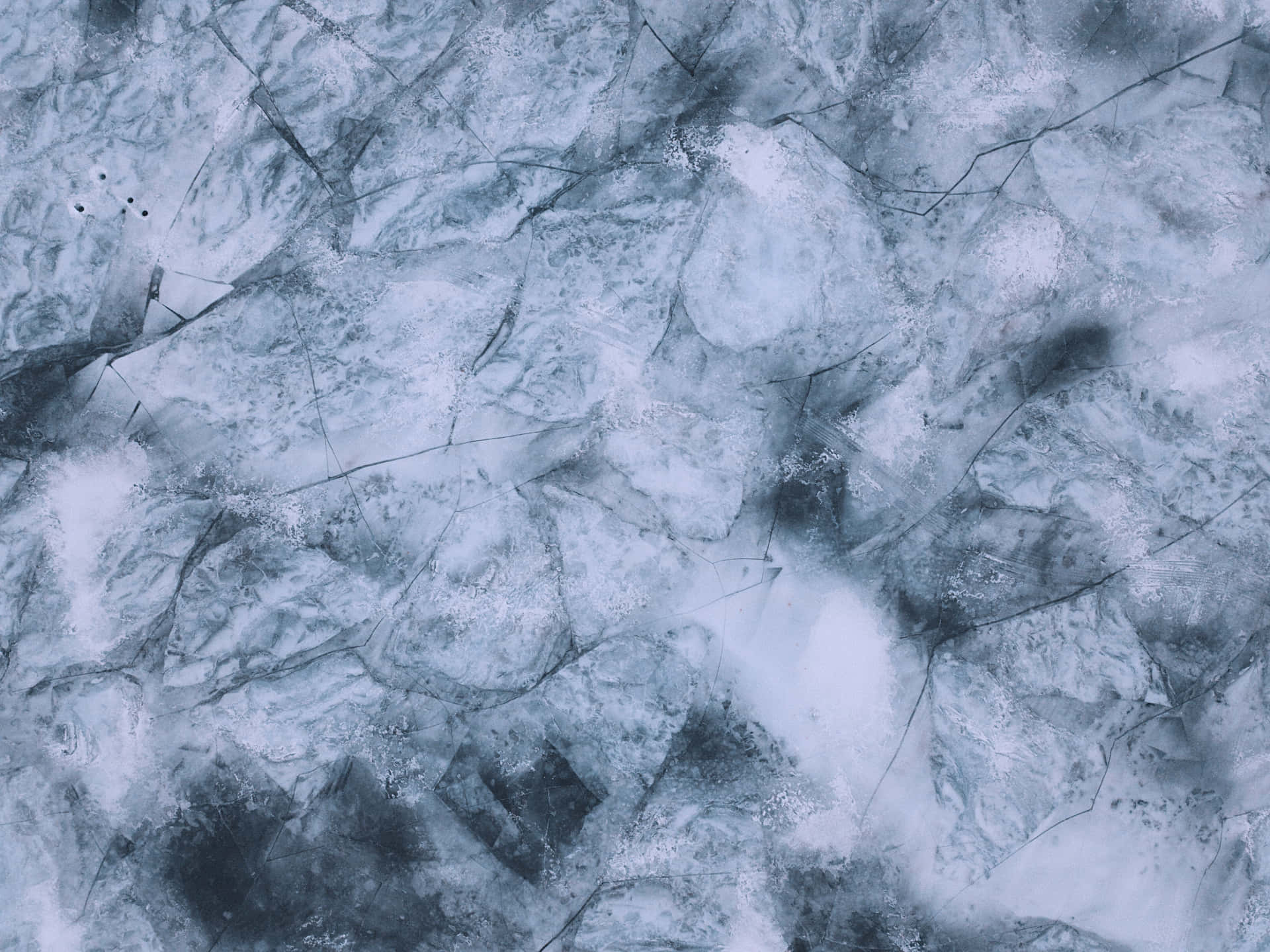 Aesthetic Gray Marble Hint Of Blue Background