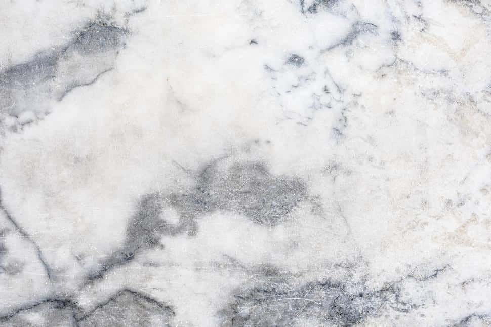 Aesthetic Gray Marble White Background