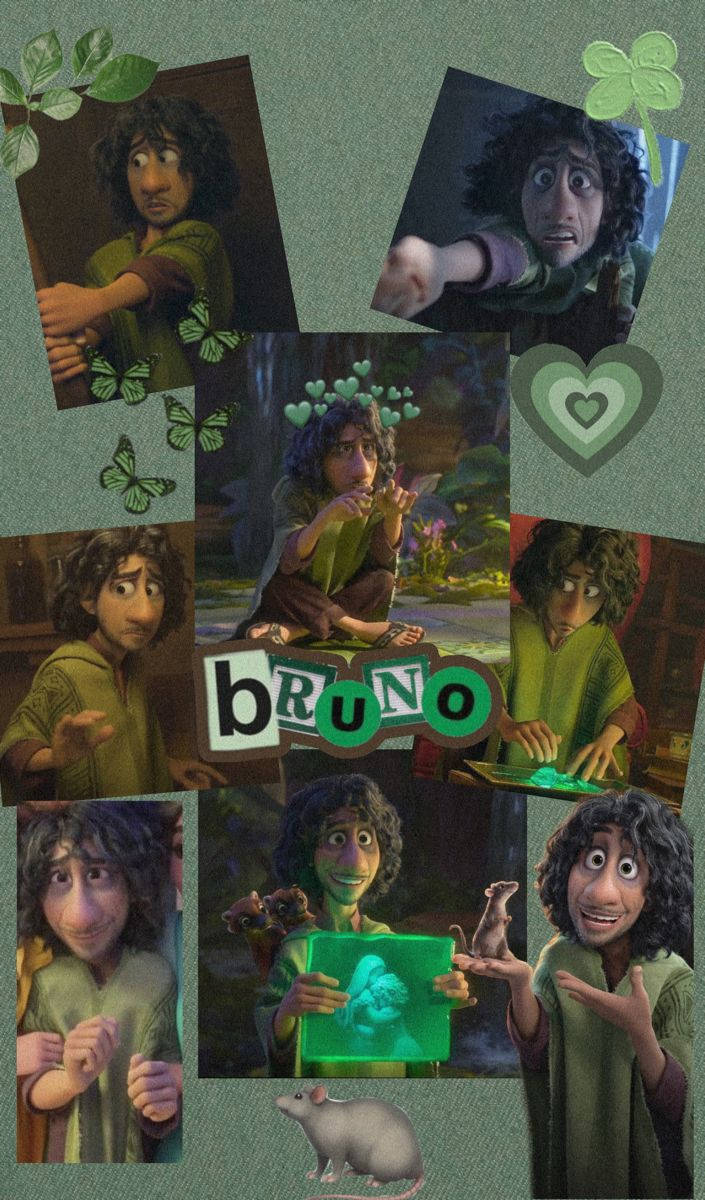 Aesthetic Green Bruno Madrigal Background