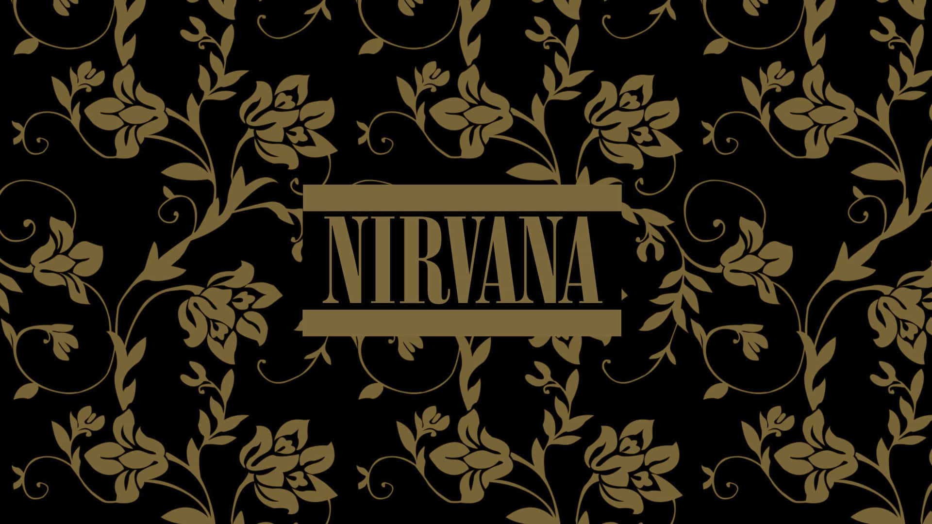 Aesthetic Grunge Laptop Nirvana Background Background