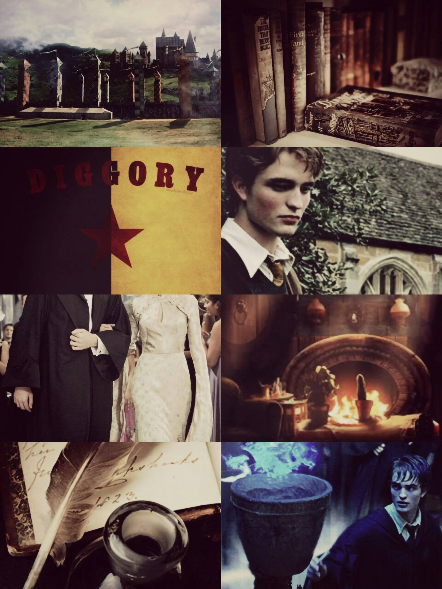 Aesthetic Harry Potter Cedric Diggory