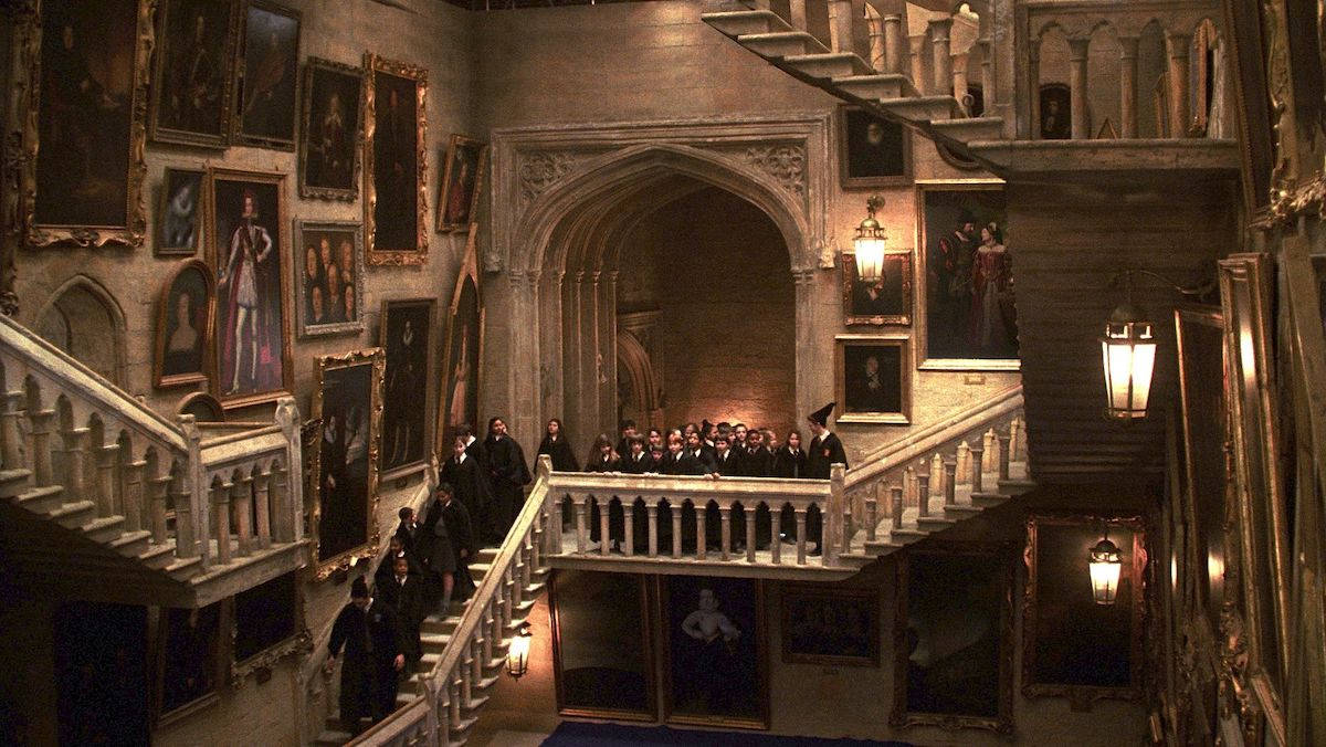 Aesthetic Harry Potter Grand Staircase