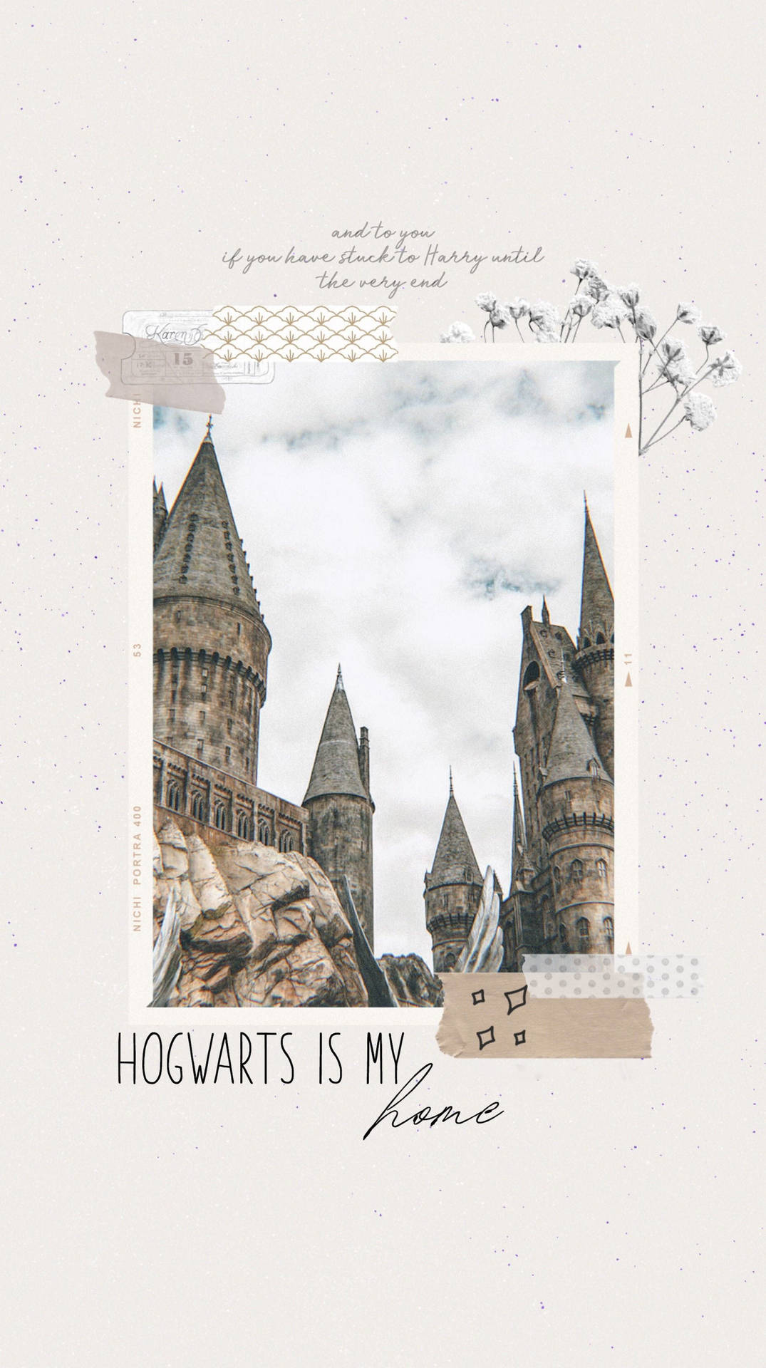 Aesthetic Harry Potter Hogwarts Home Background
