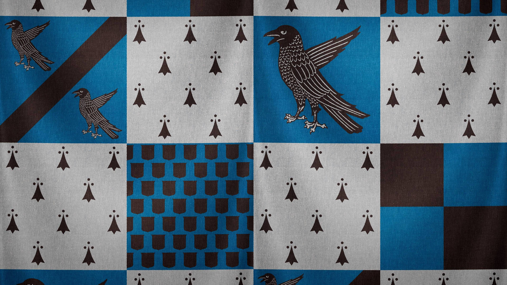 Aesthetic Harry Potter Ravenclaw Fabric Background