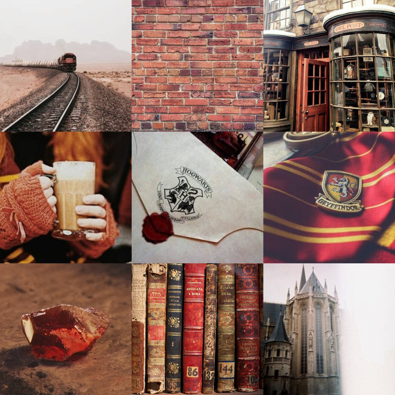 Aesthetic Harry Potter Student Life Background