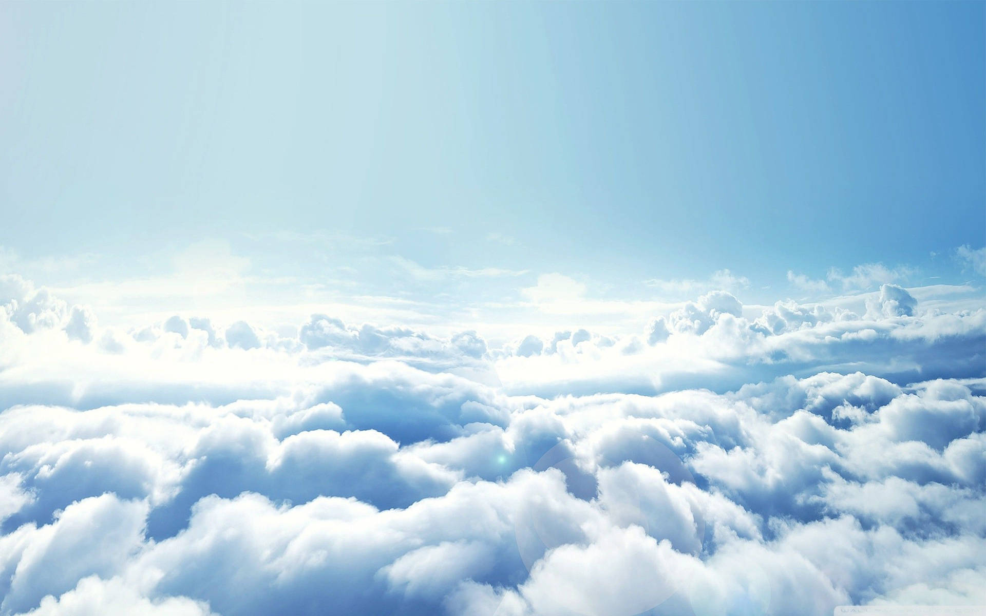 Aesthetic Heavenly Cloud Background