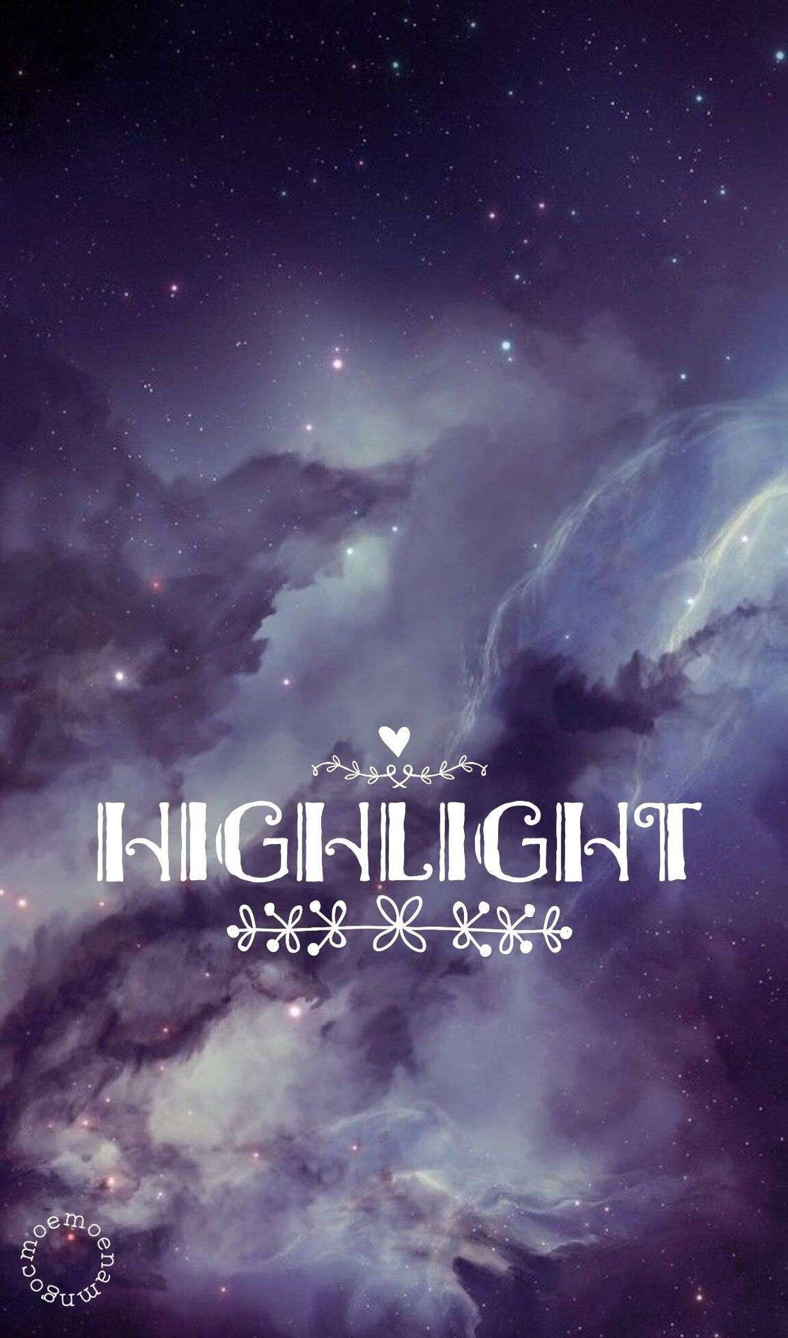 Aesthetic Highlight Cover Background