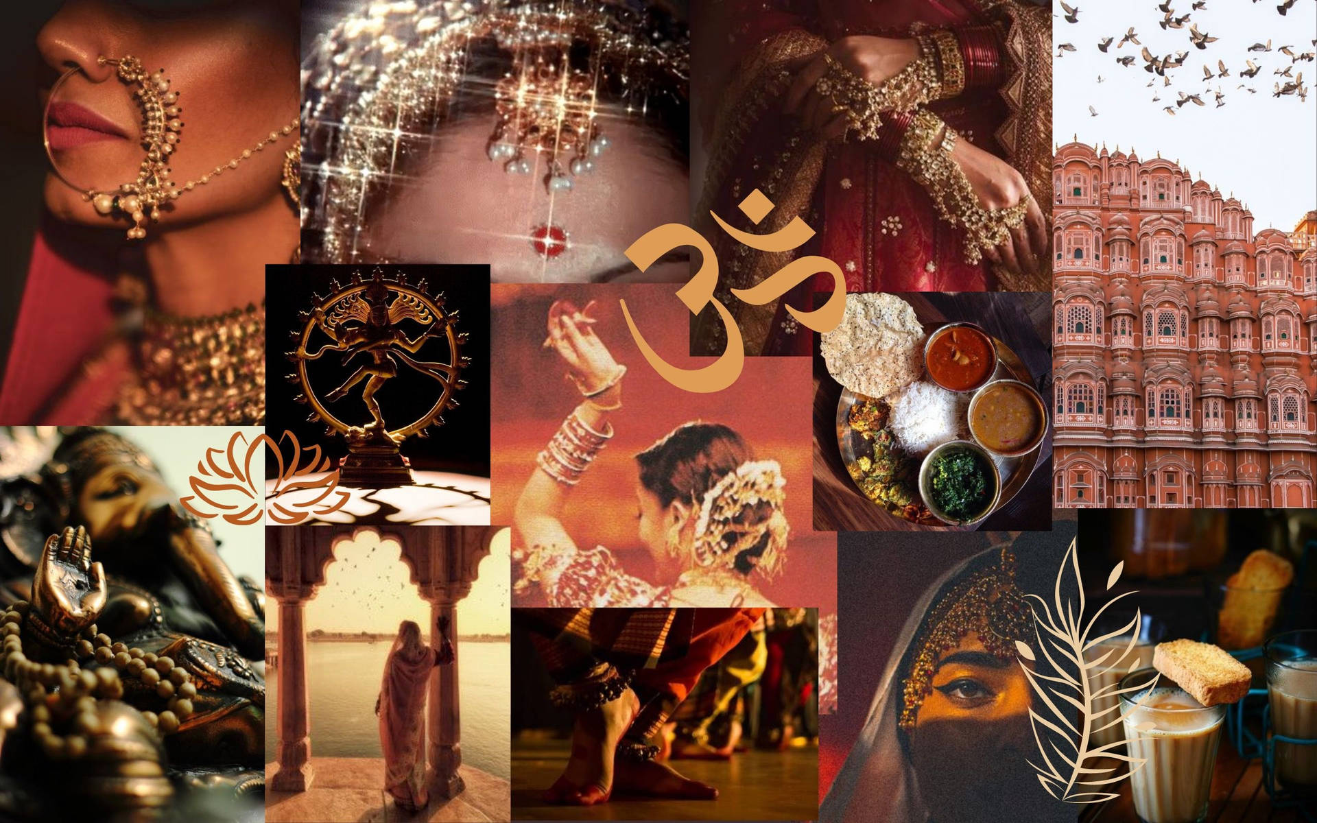 Aesthetic Indian Collage