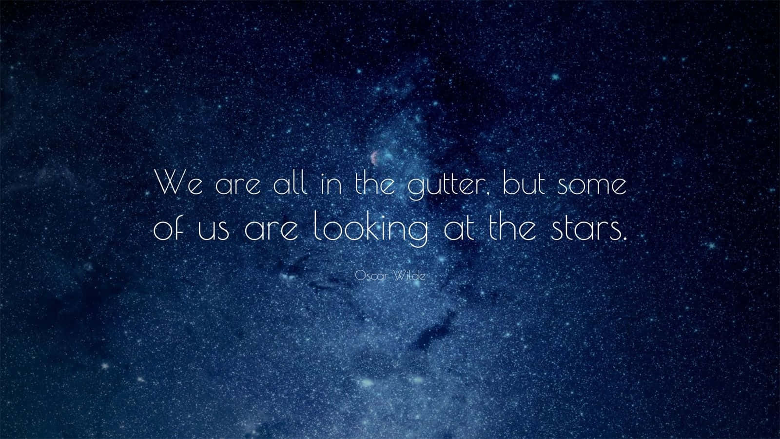 Aesthetic Inspirational Star Quote Laptop Background
