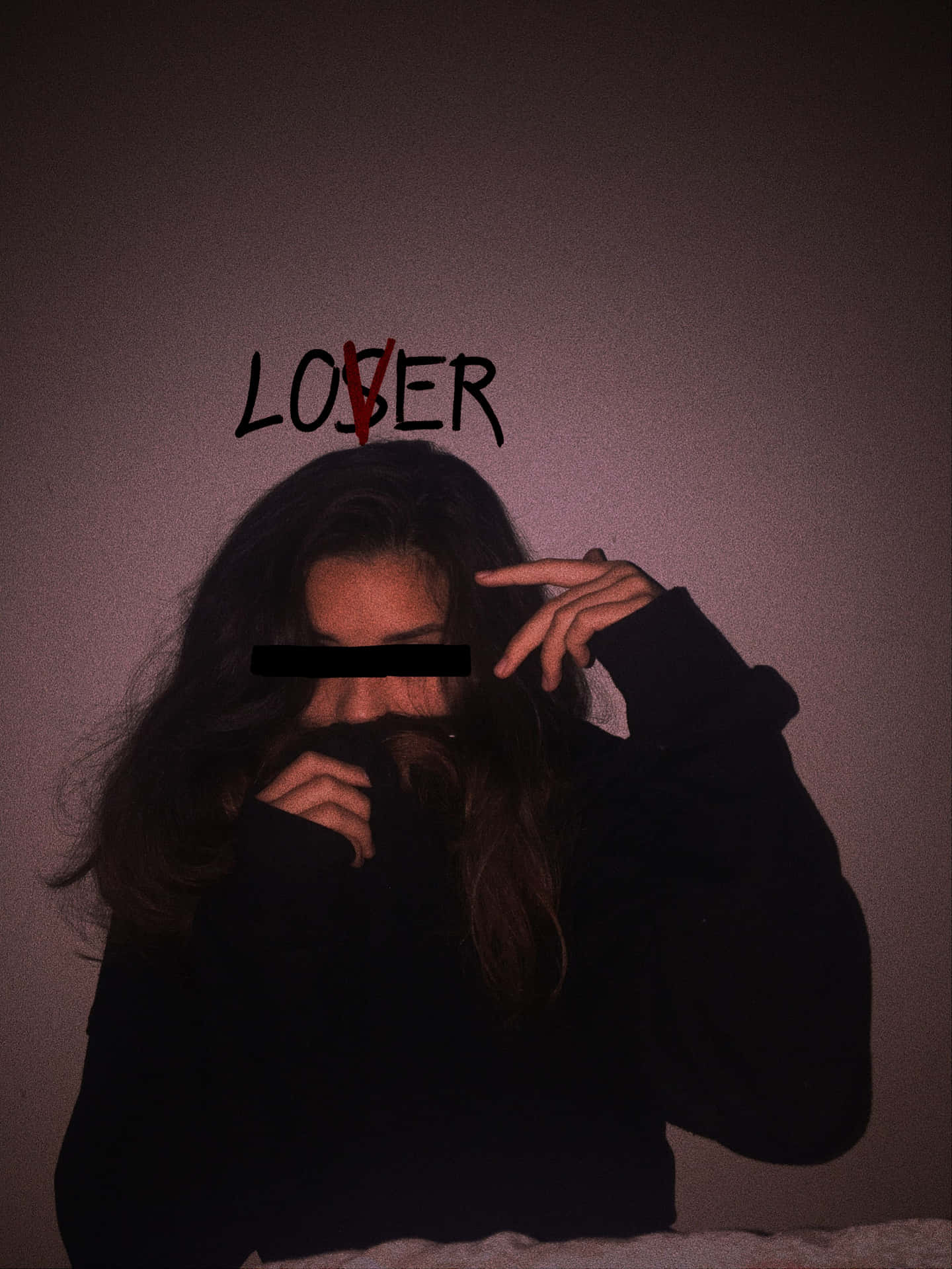 Aesthetic Instagram Loser Lover Background