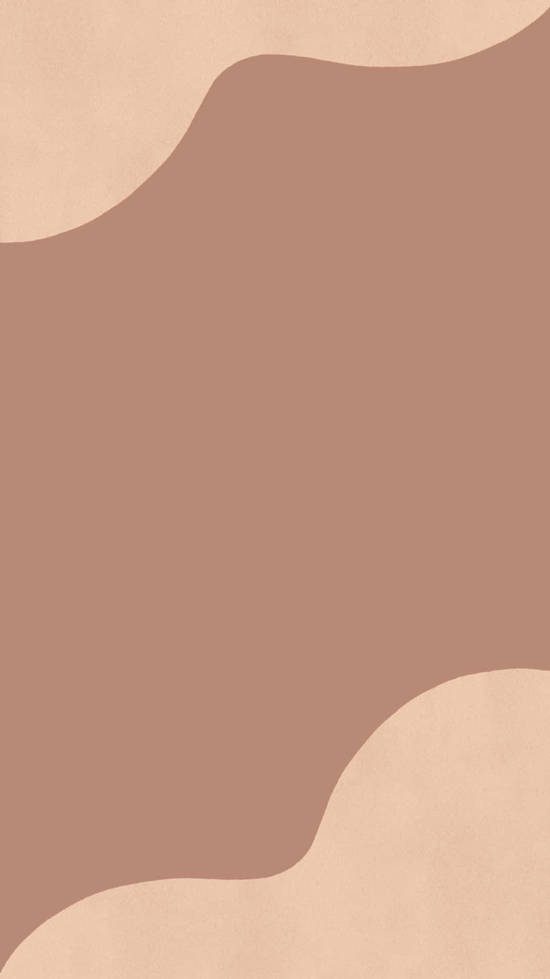 Aesthetic Instagram Pastel Brown Pattern Background