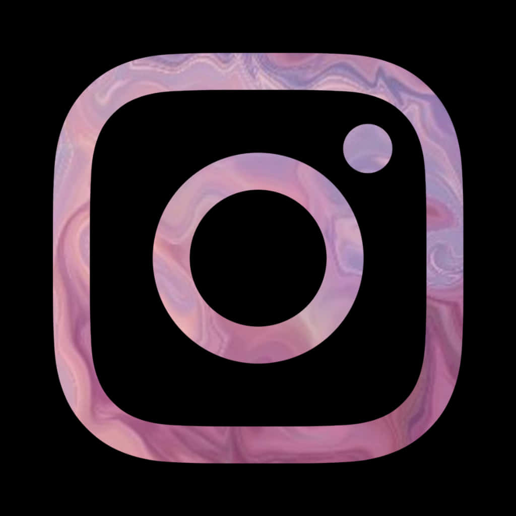 Aesthetic Instagram Pink Logo Background