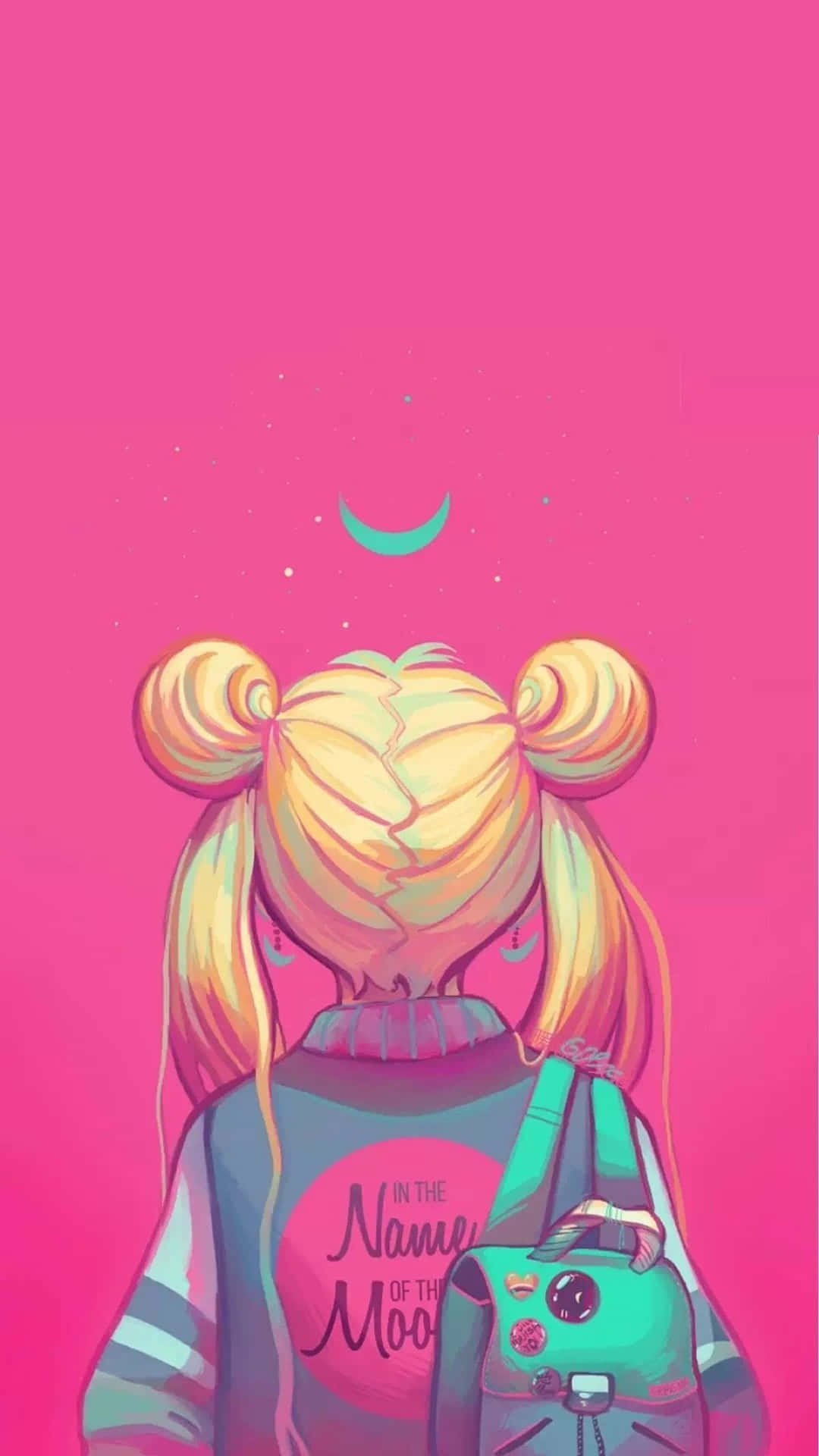 Aesthetic Interpretation Of Sailor Moon Background