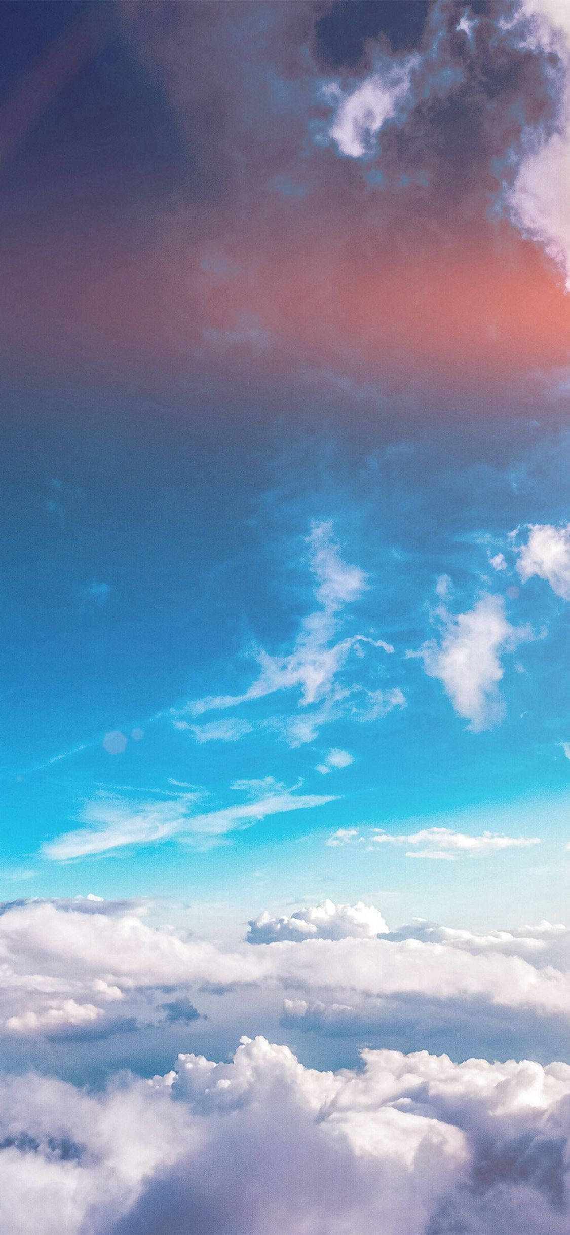 Aesthetic Iphone X Blue Sky