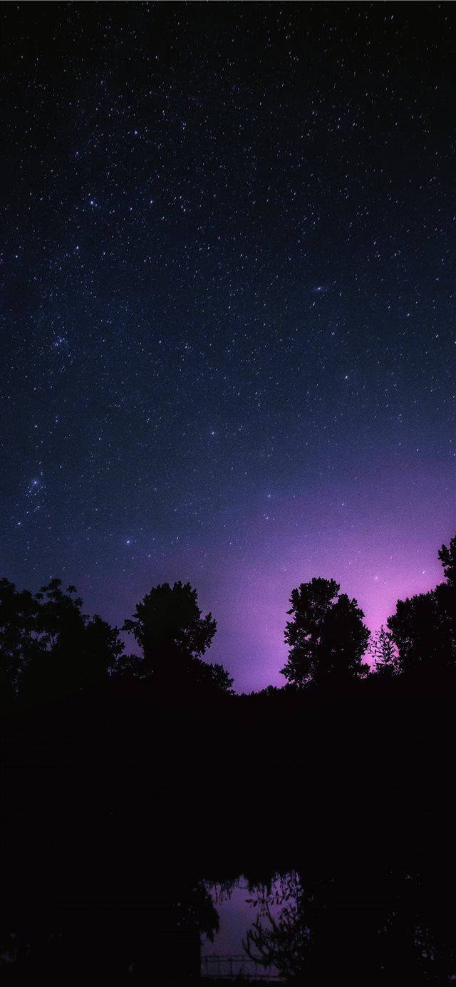 Aesthetic Iphone X Dreamy Night Sky Background