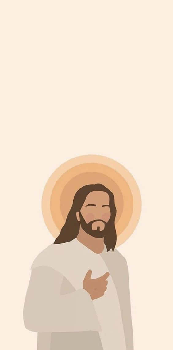 Aesthetic Jesus Is Here To Gentle Guide Us With His Peace And Love