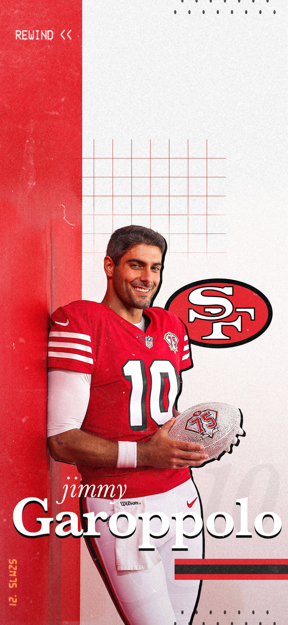 Aesthetic Jimmy Garoppolo 49ers Iphone Background