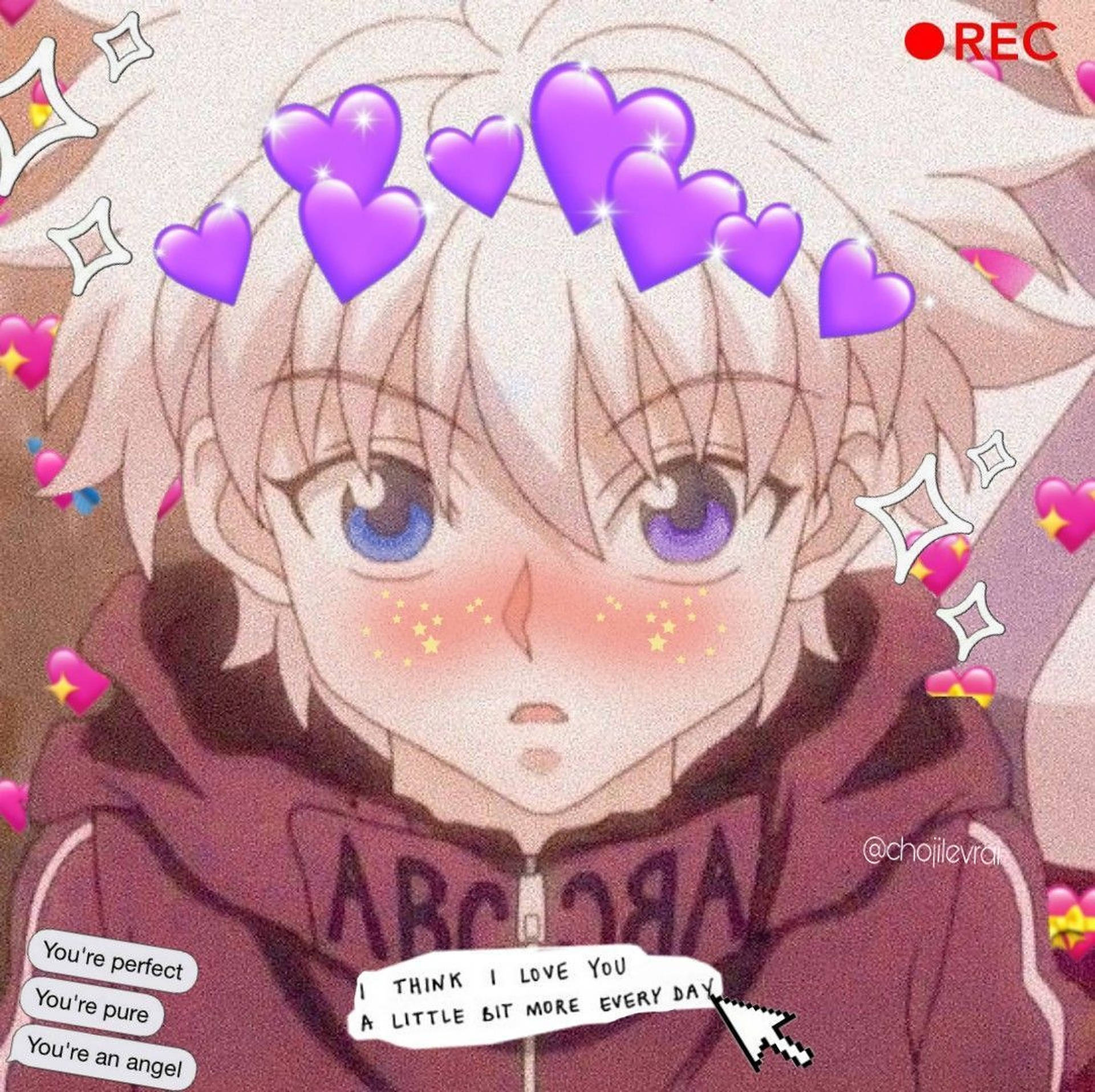 Aesthetic Killua Anime Pfp Background