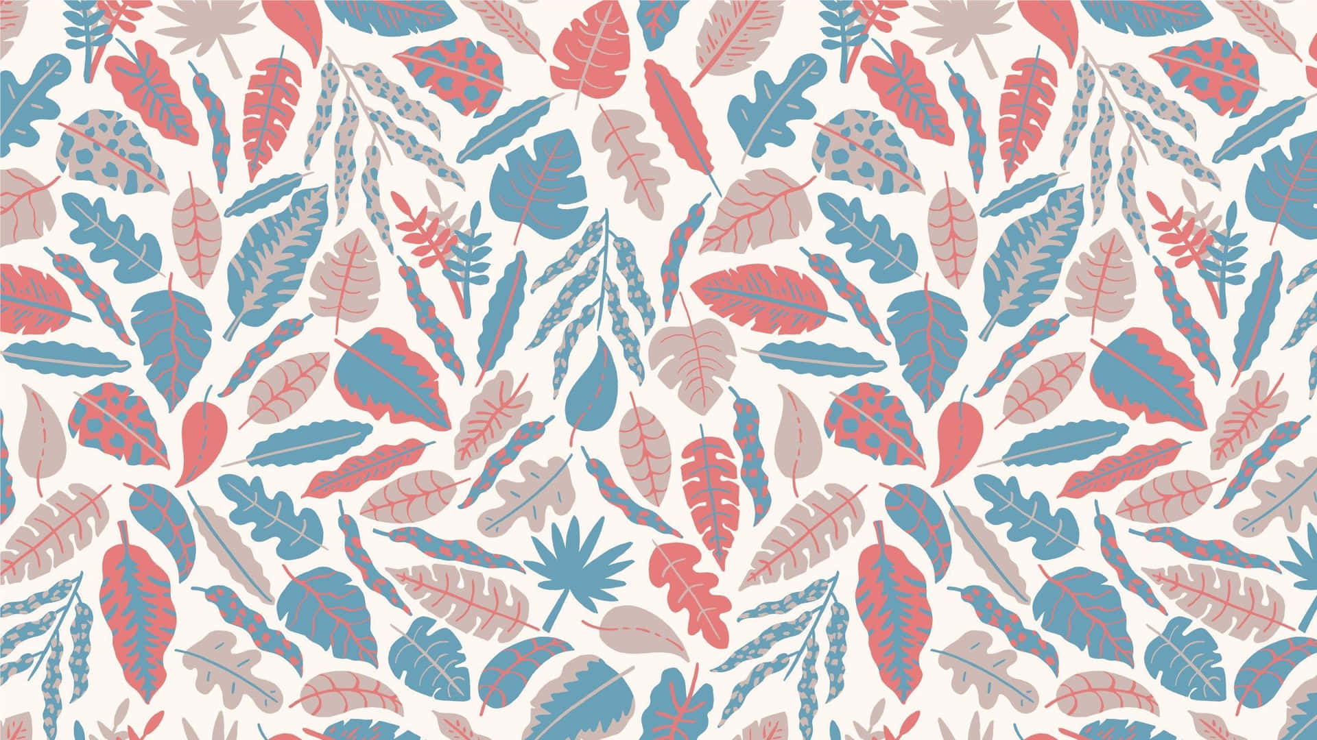 Aesthetic Leaves Tumblr Laptop Background