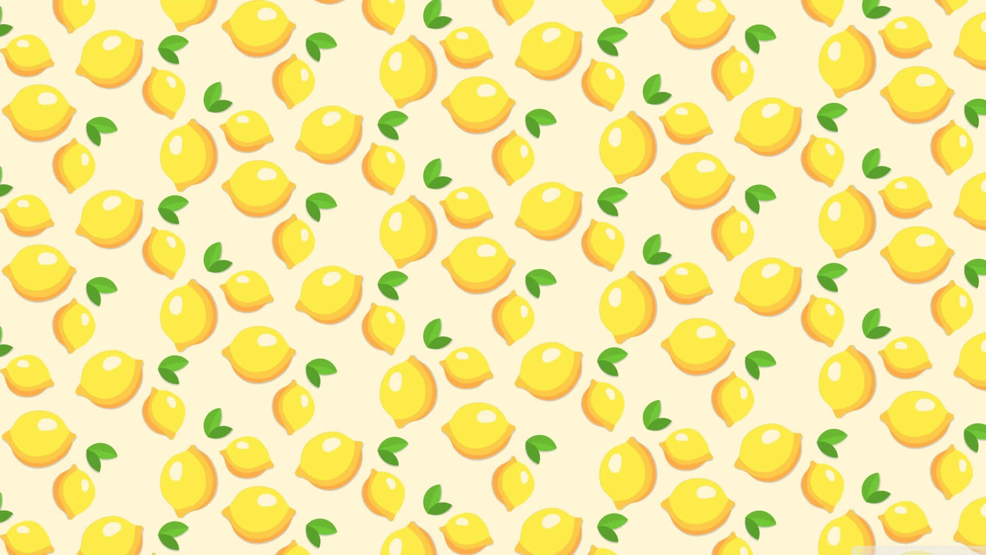 Aesthetic Lemon Boho Mac Background