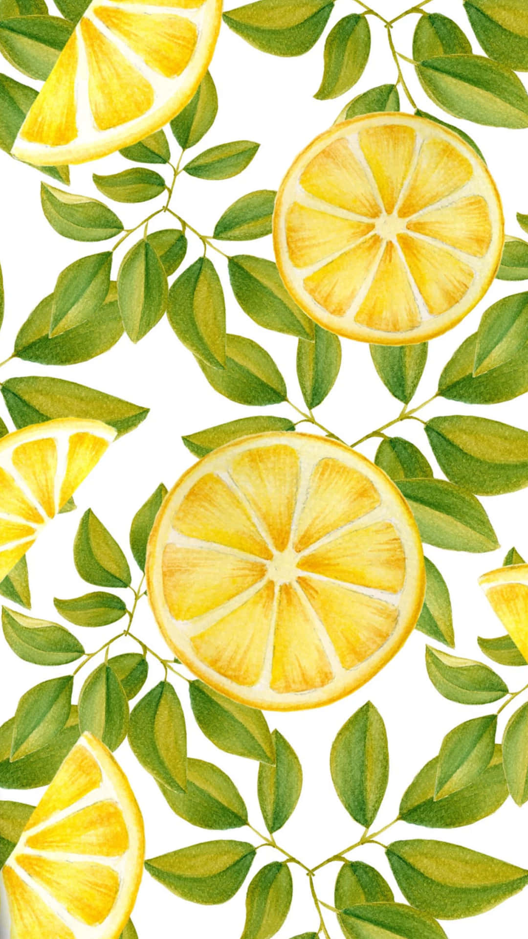 Aesthetic Lemon Phone Background