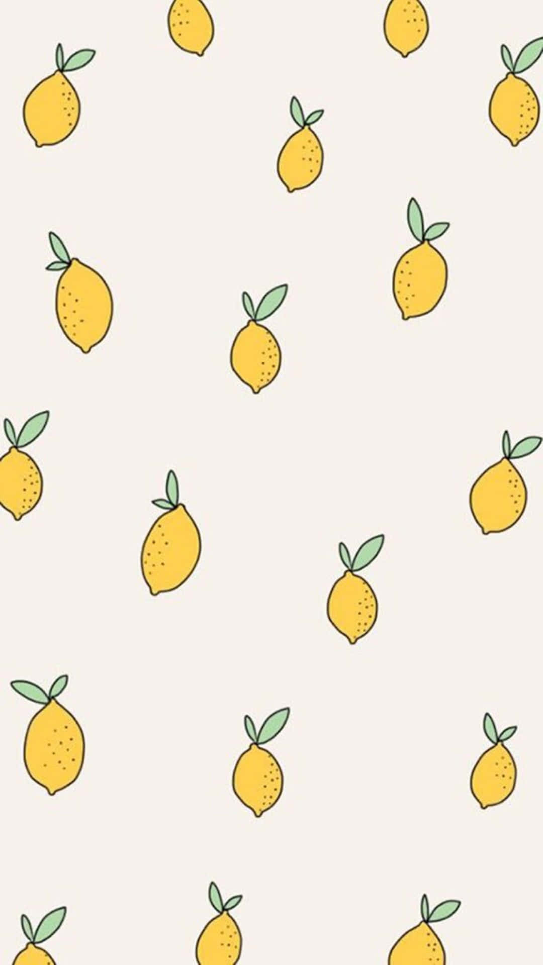 Aesthetic Lemon Phone Background