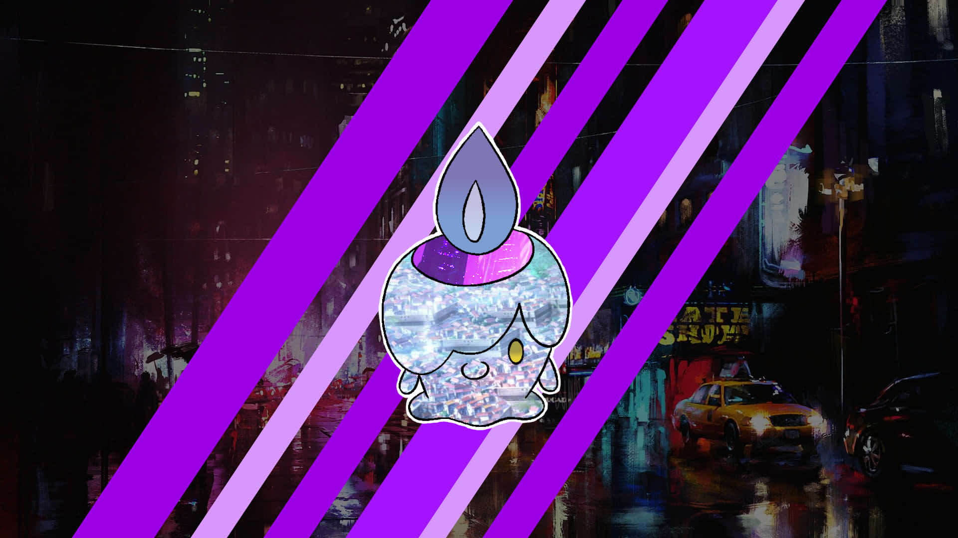 Aesthetic Litwick Background