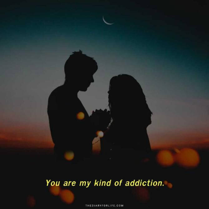 Aesthetic Love My Kind Of Addiction Background