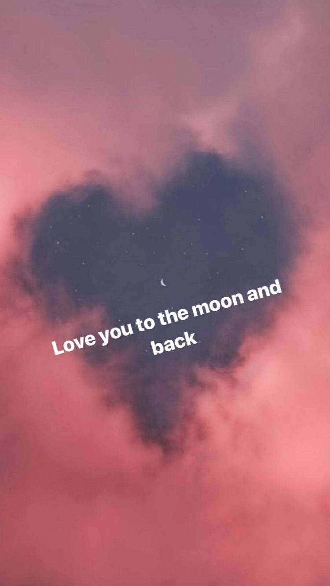 Aesthetic Love To The Moon