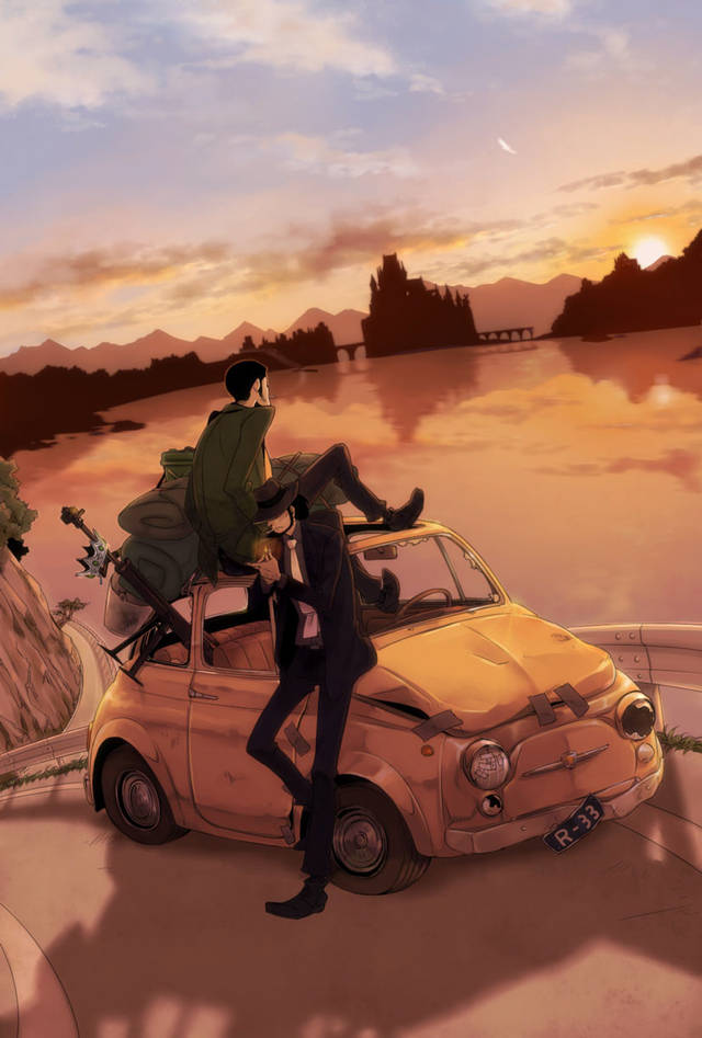 Aesthetic Lupin The Third Background