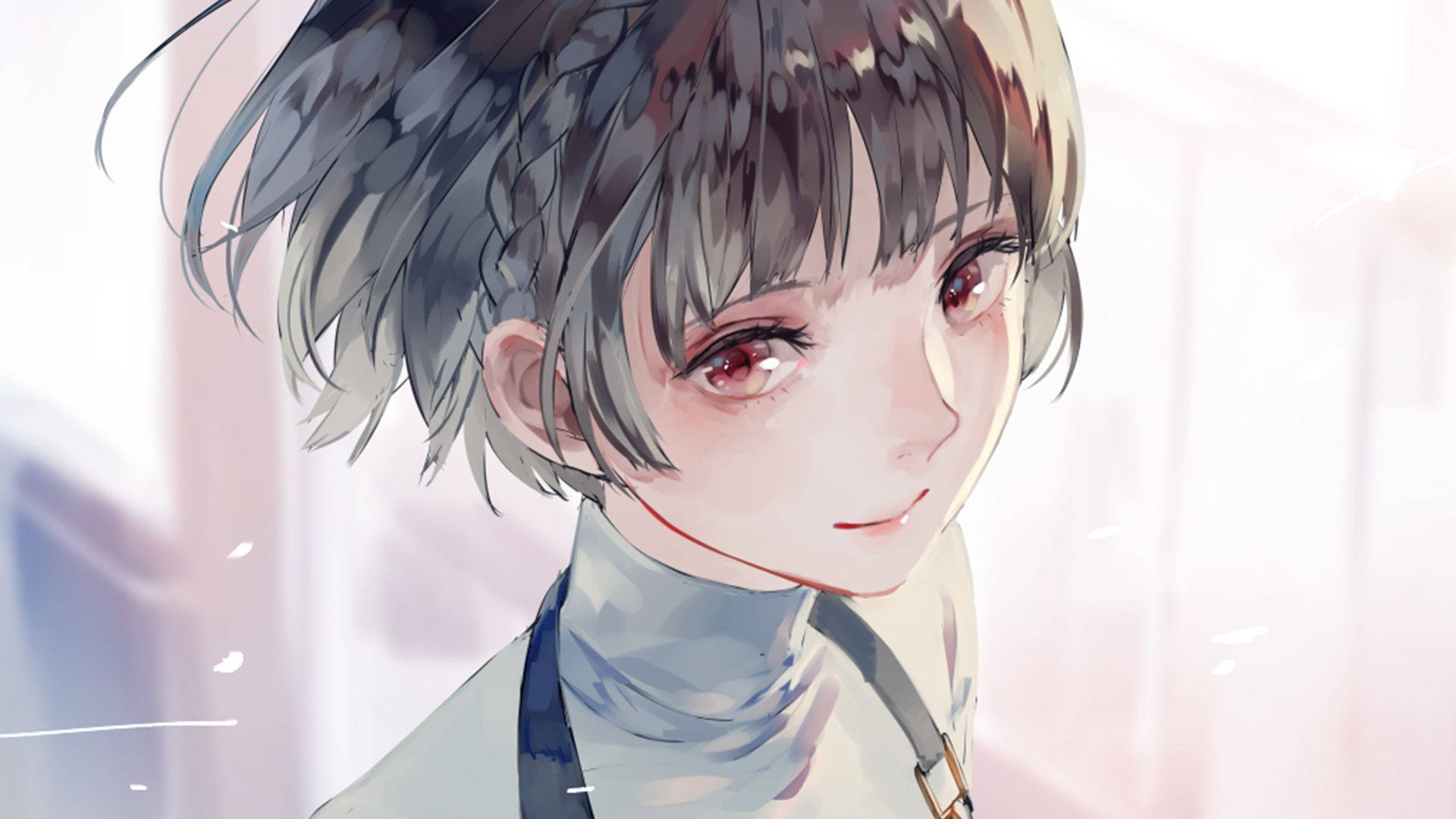 Aesthetic Makoto Niijima Good Pfp Background