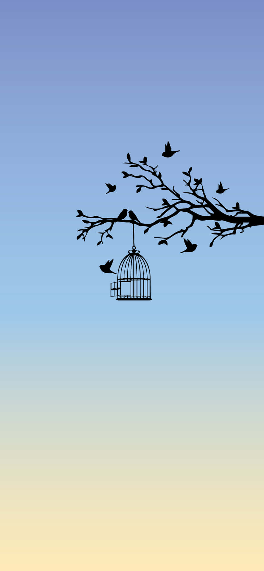 Aesthetic Minimalist Iphone Perfect For A Clutter-free Home Or Office. Background
