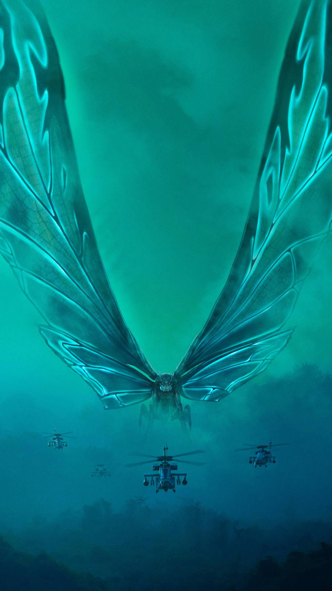 Aesthetic Mothra Of Godzilla King Of The Monsters Background