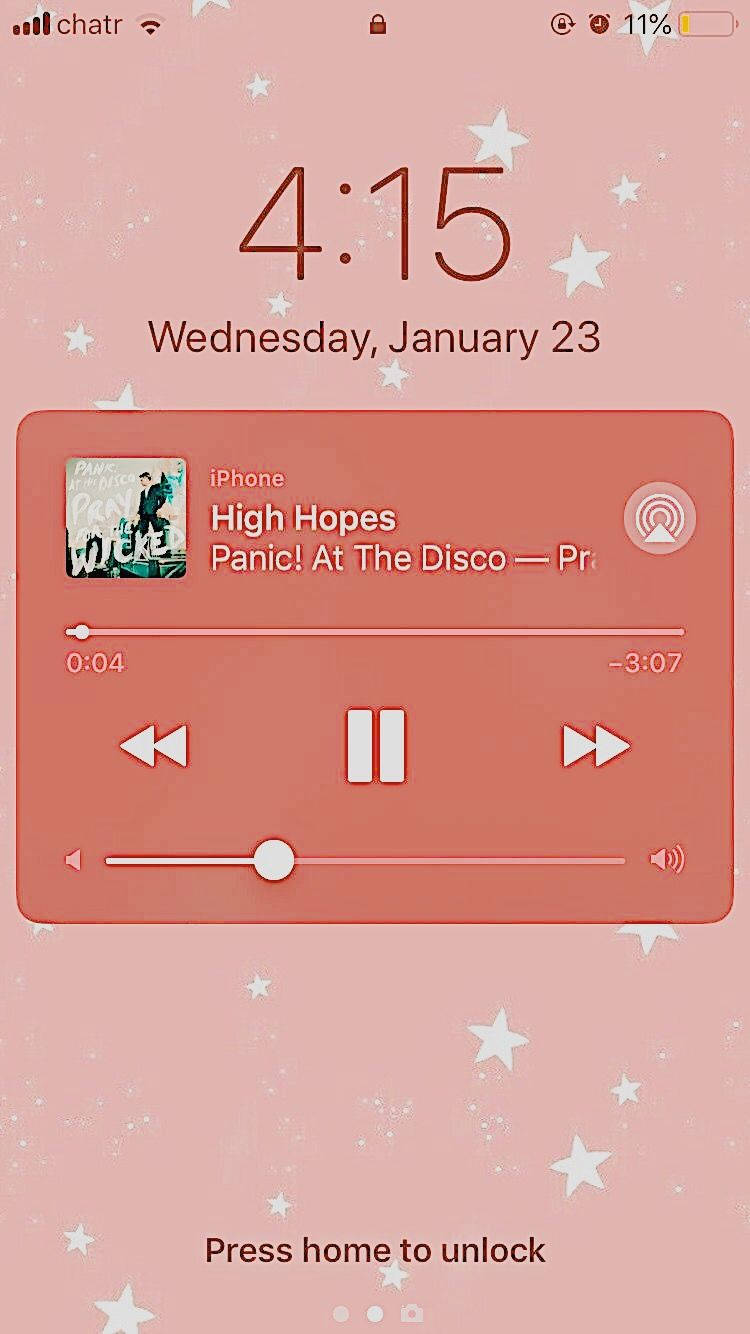 Aesthetic Music High Hopes By Panic! At The Disco Background