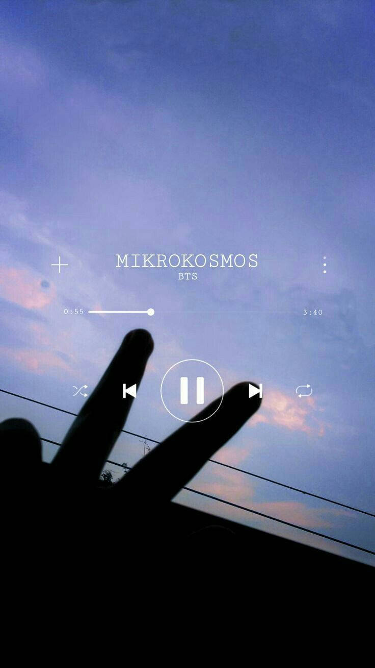 Aesthetic Music Mikrokosmos By Bts Background