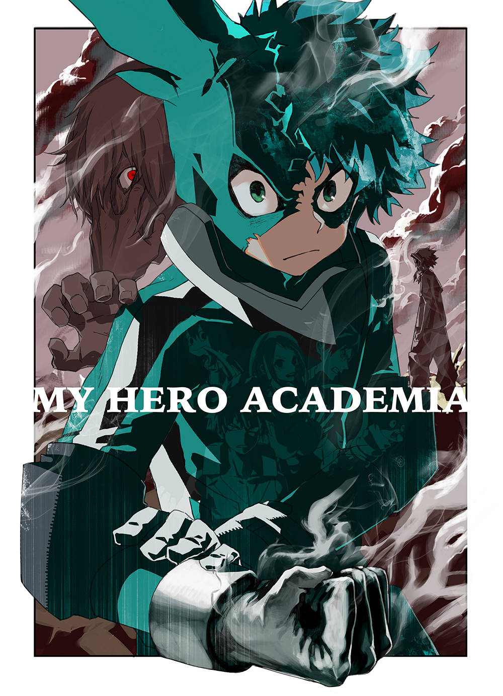 Aesthetic My Hero Academia Midoriya Deku Form Background