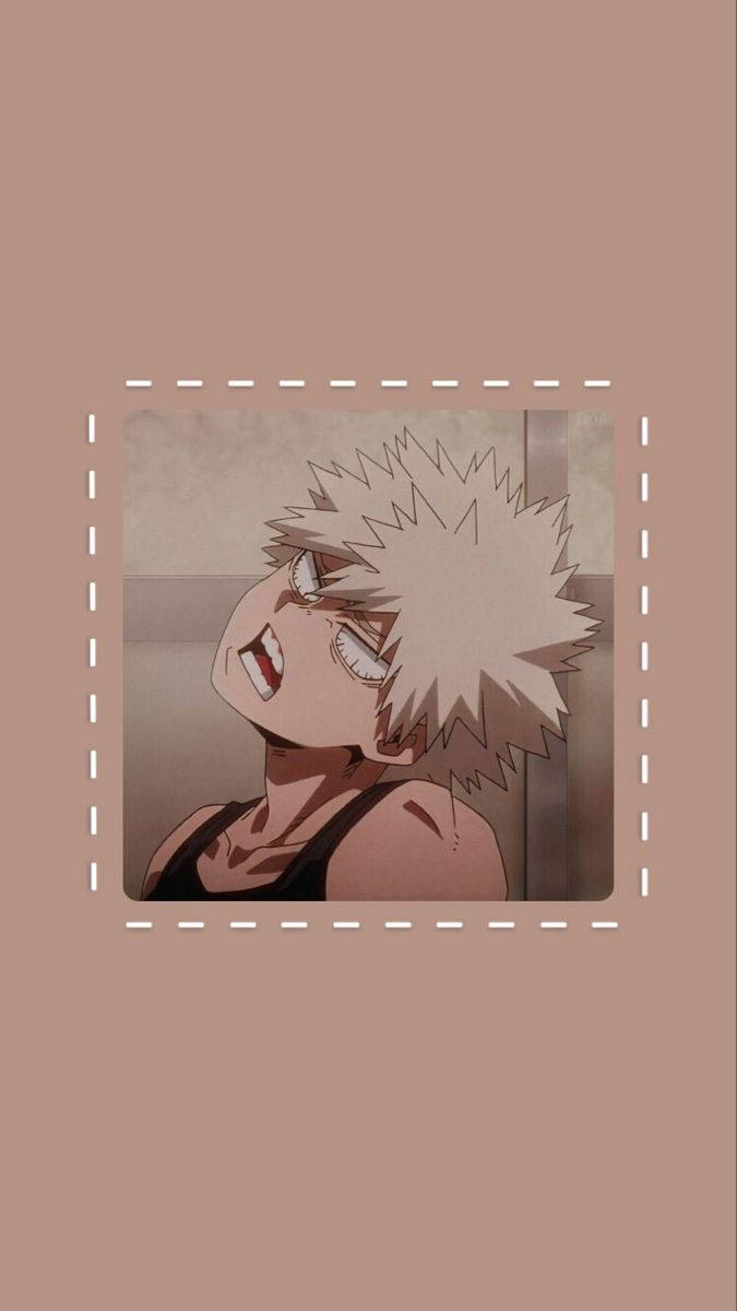 Aesthetic My Hero Academia Snarling Katsuki Bakugo