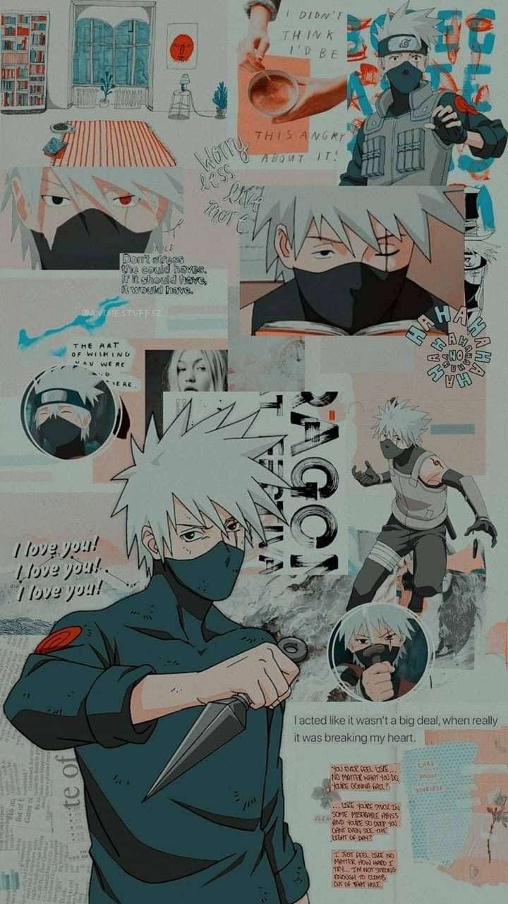 Aesthetic Naruto Kakashi Background