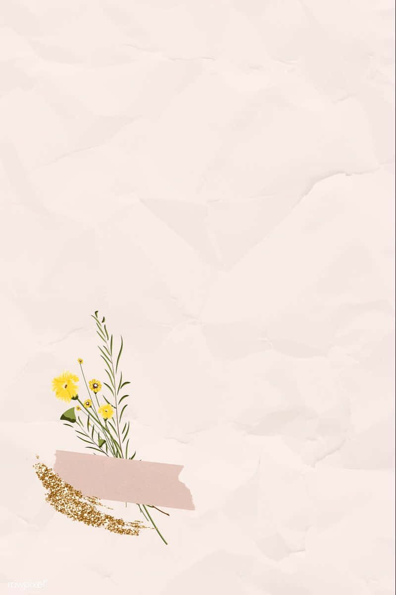 Aesthetic Note Paper Background Background