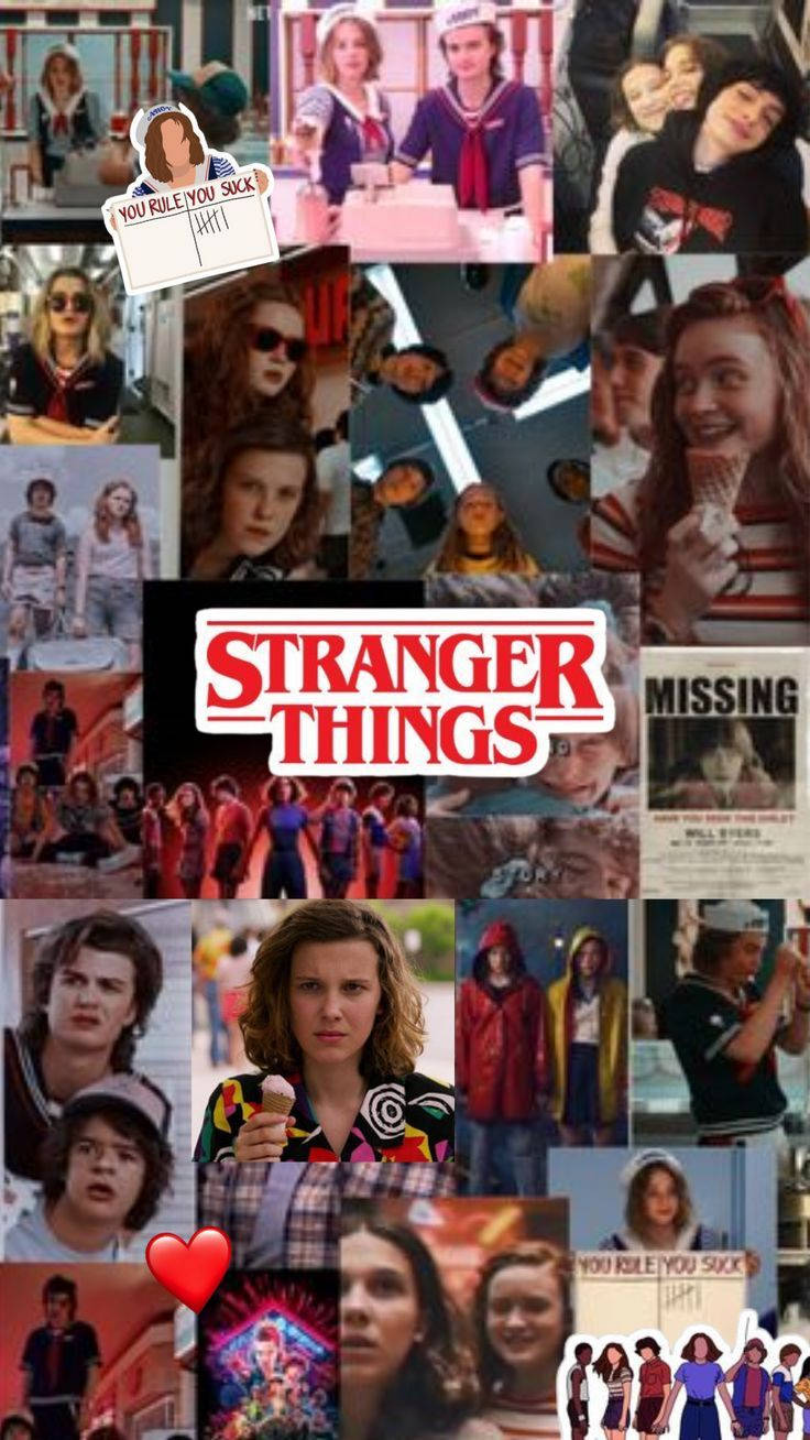 Aesthetic Of The Supernatural - Stranger Things Background