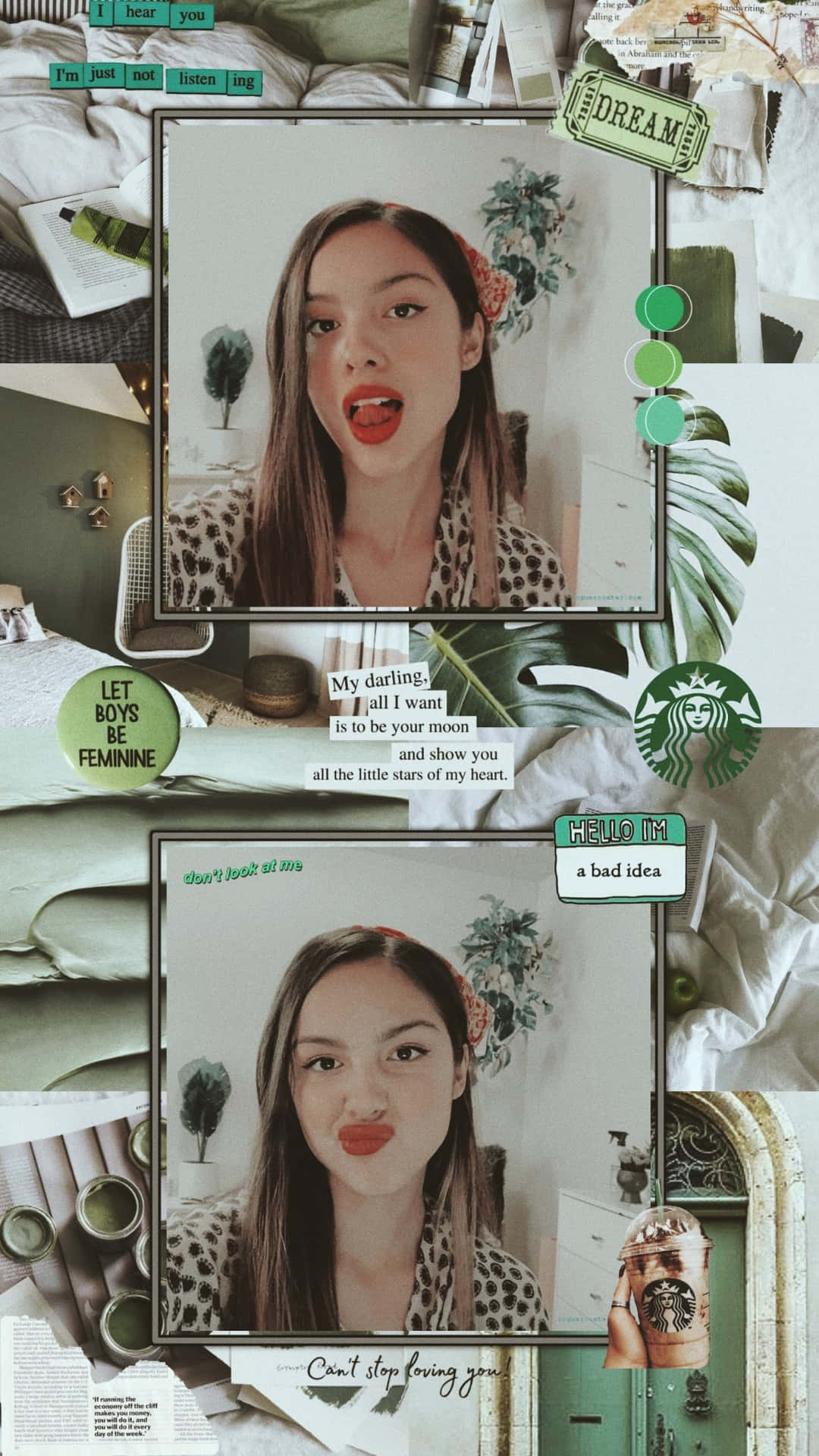 Aesthetic Olivia Rodrigo Vibes Background