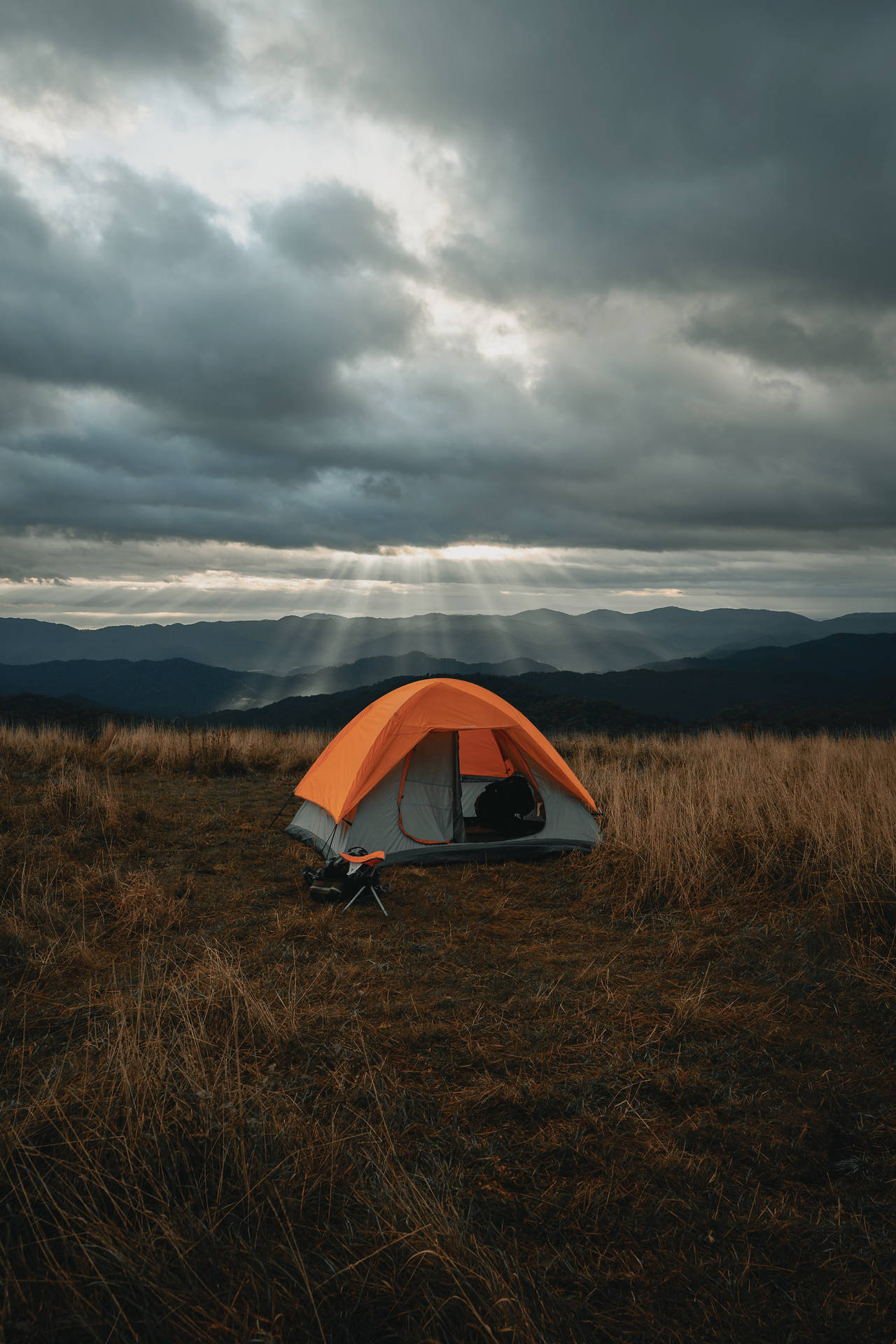 Aesthetic Overcast Cloudy Sky Camping