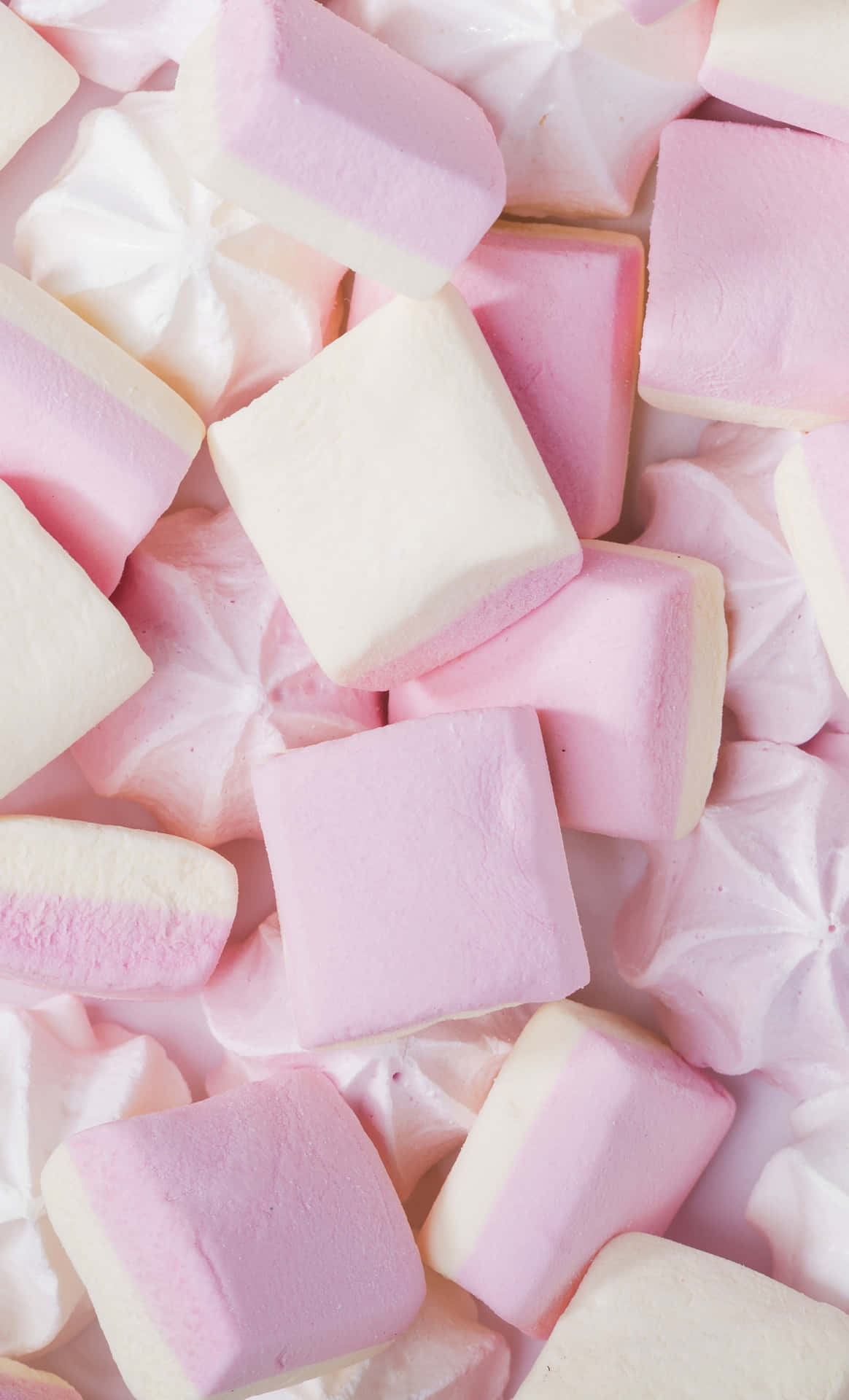 Aesthetic Pastel Marshmallow Phone Background